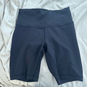 Lululemon wunderunder train biker shorts